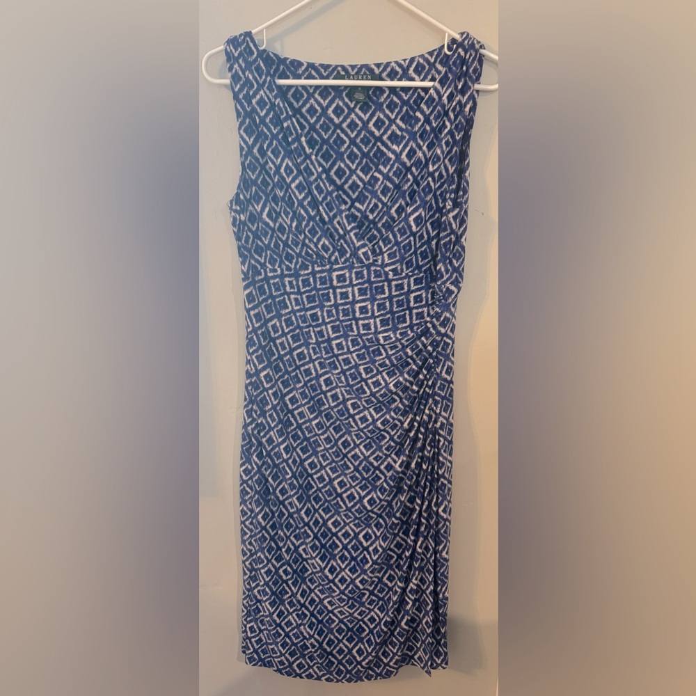 LAUREN by Ralph Lauren dress. Beautiful details and color.